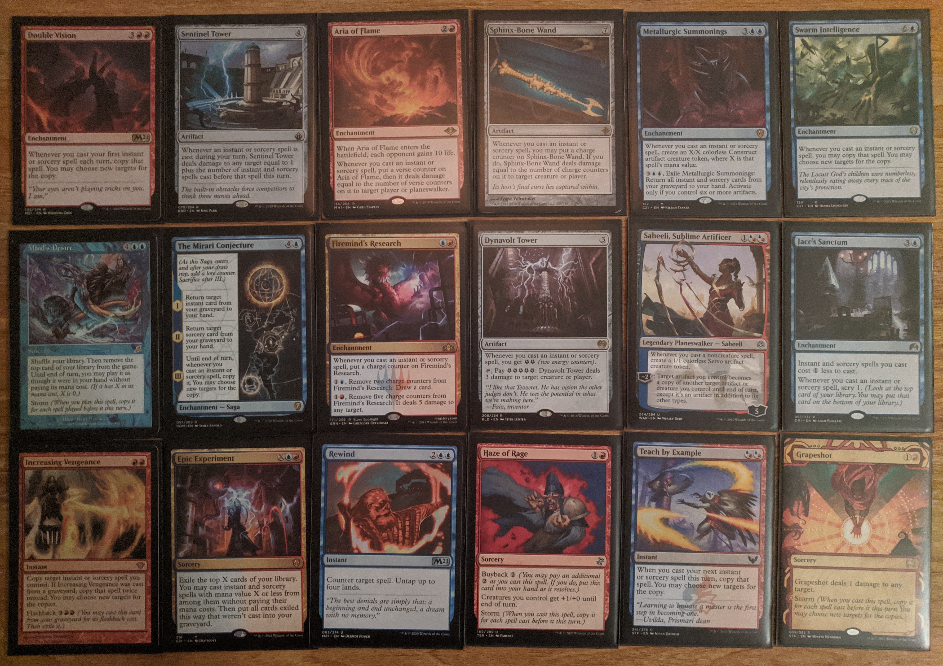 Veyran, Voice of Duality - Storm EDH Deck (Custom 100 Card Commander Deck)